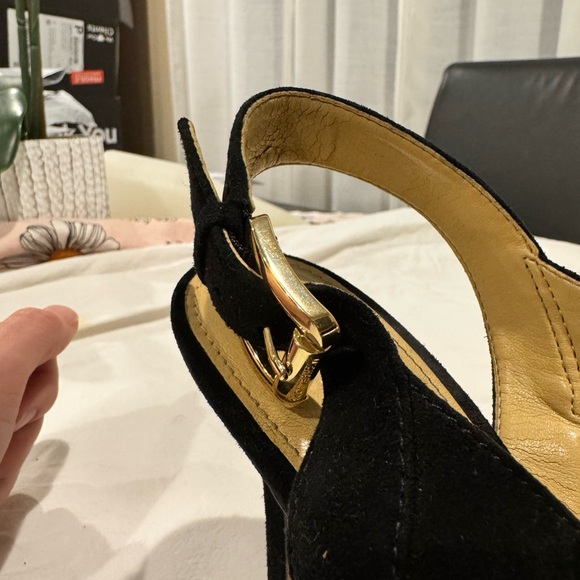 Michael Kors Black Strappy Heels - Picture 4 of 8